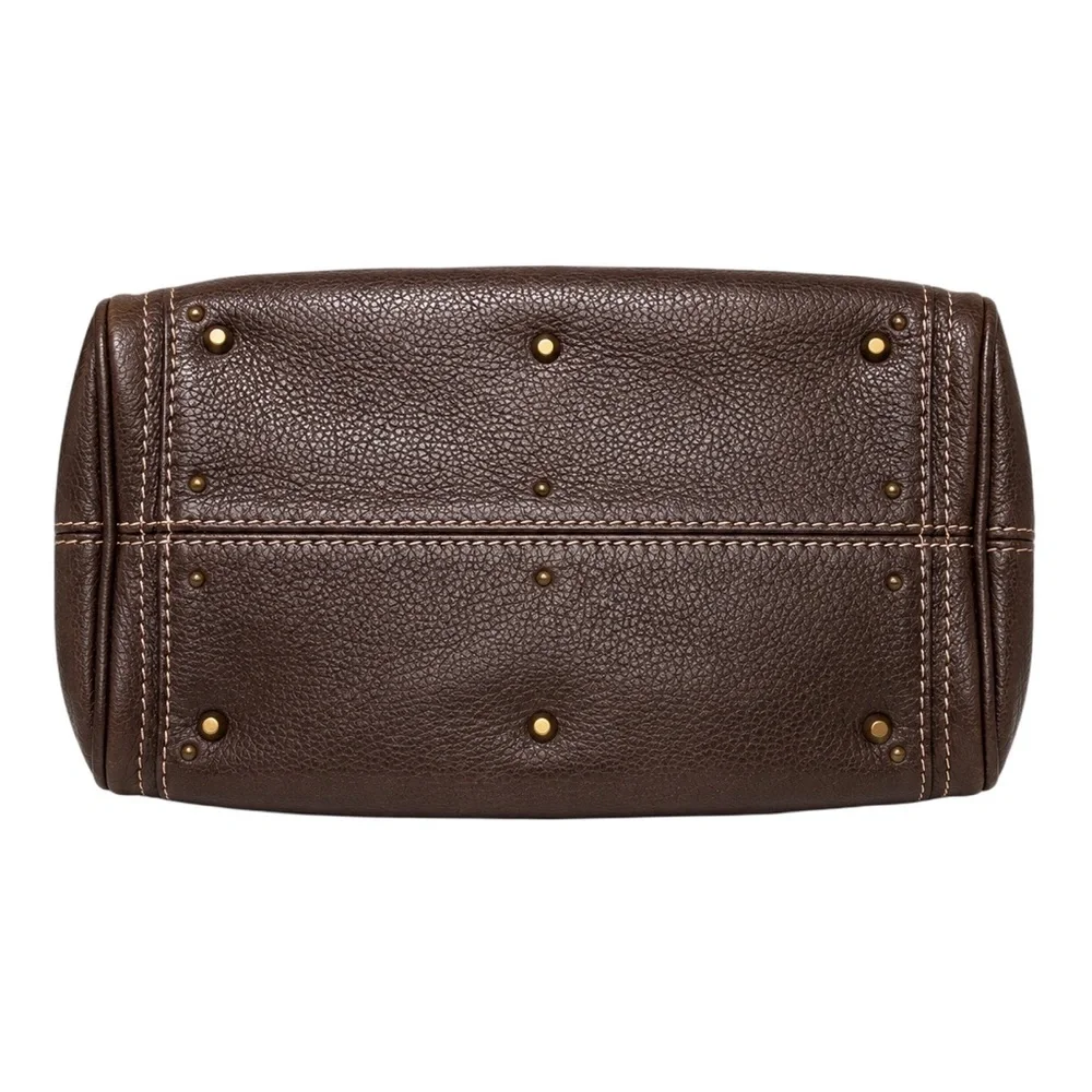 CHLOE Paddington Brown Leather Small Bag with Lock, Key, Dust Bag, COA NWOT MINT - Picture 7 of 17